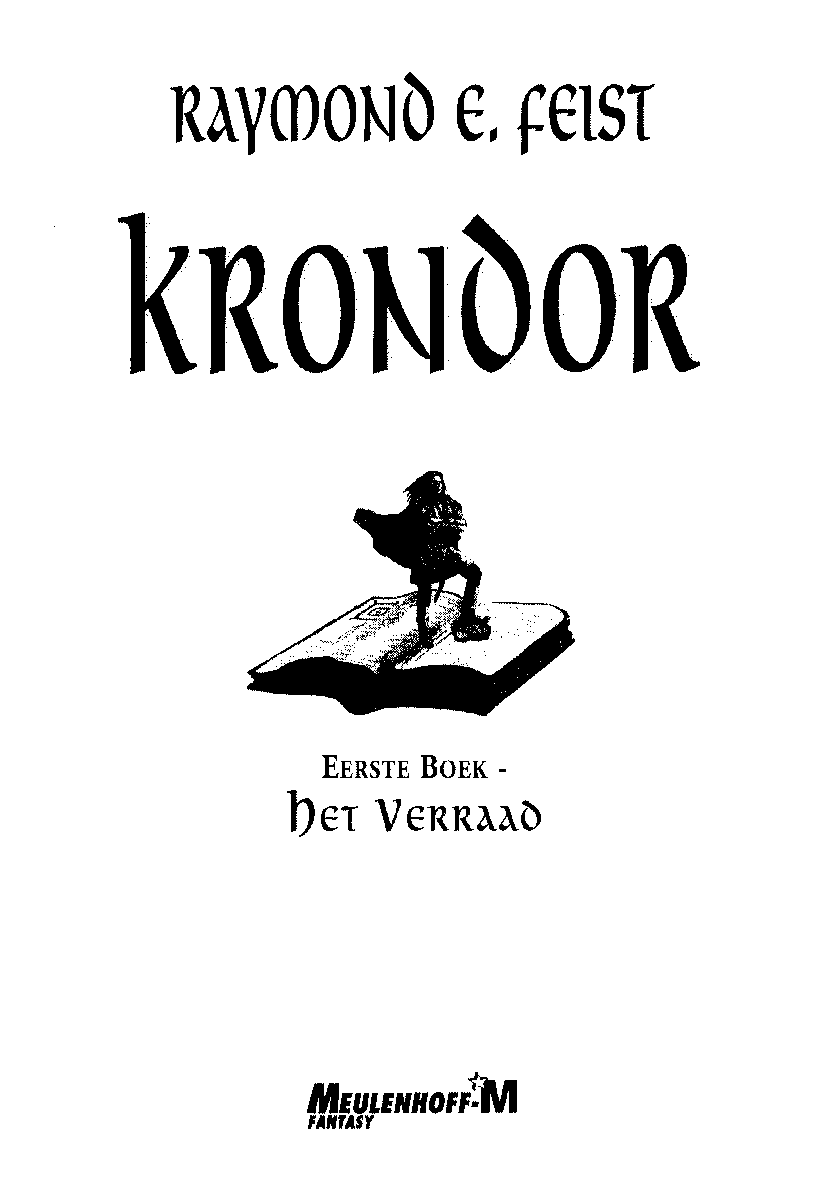 Krondor - eerste boek - het verraad