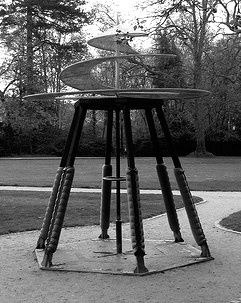 da Vincis Hubschrauber; zur Verfügung gestellt von Betsy Devine