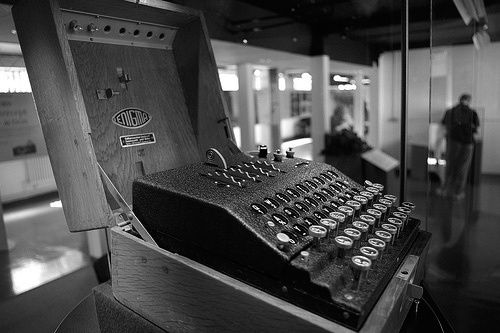 Die Enigma; zur Verfügung gestellt von Tim Gage