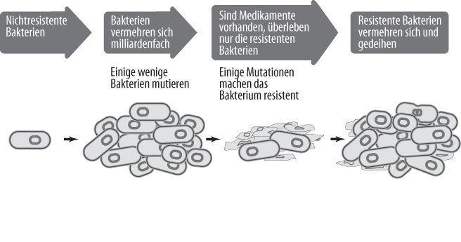 Resistenz durch Mutation