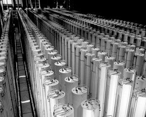 Nuklearzentrifugen in Piketon, Ohio; zur Verfügung gestellt von The U.S. Department of Energy
