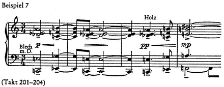 Theodor W. Adorno: Der getreue Korrepetitor. Gesammelte Schriften, Band 15, Beispiel 7, S. 204.