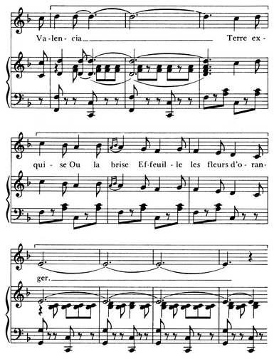 Theodor W. Adorno: Schlageranalysen. Valencia, Gesammelte Schriften, Band 18, S. 783.