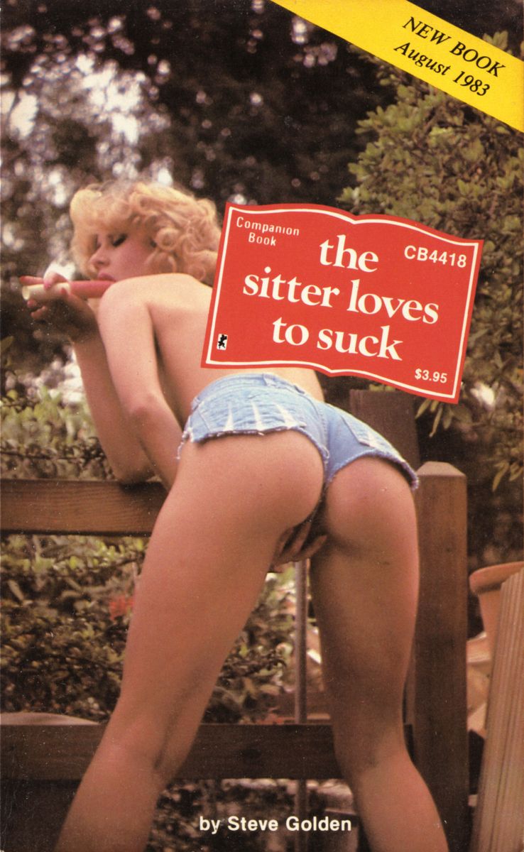 The sitter loves to suck